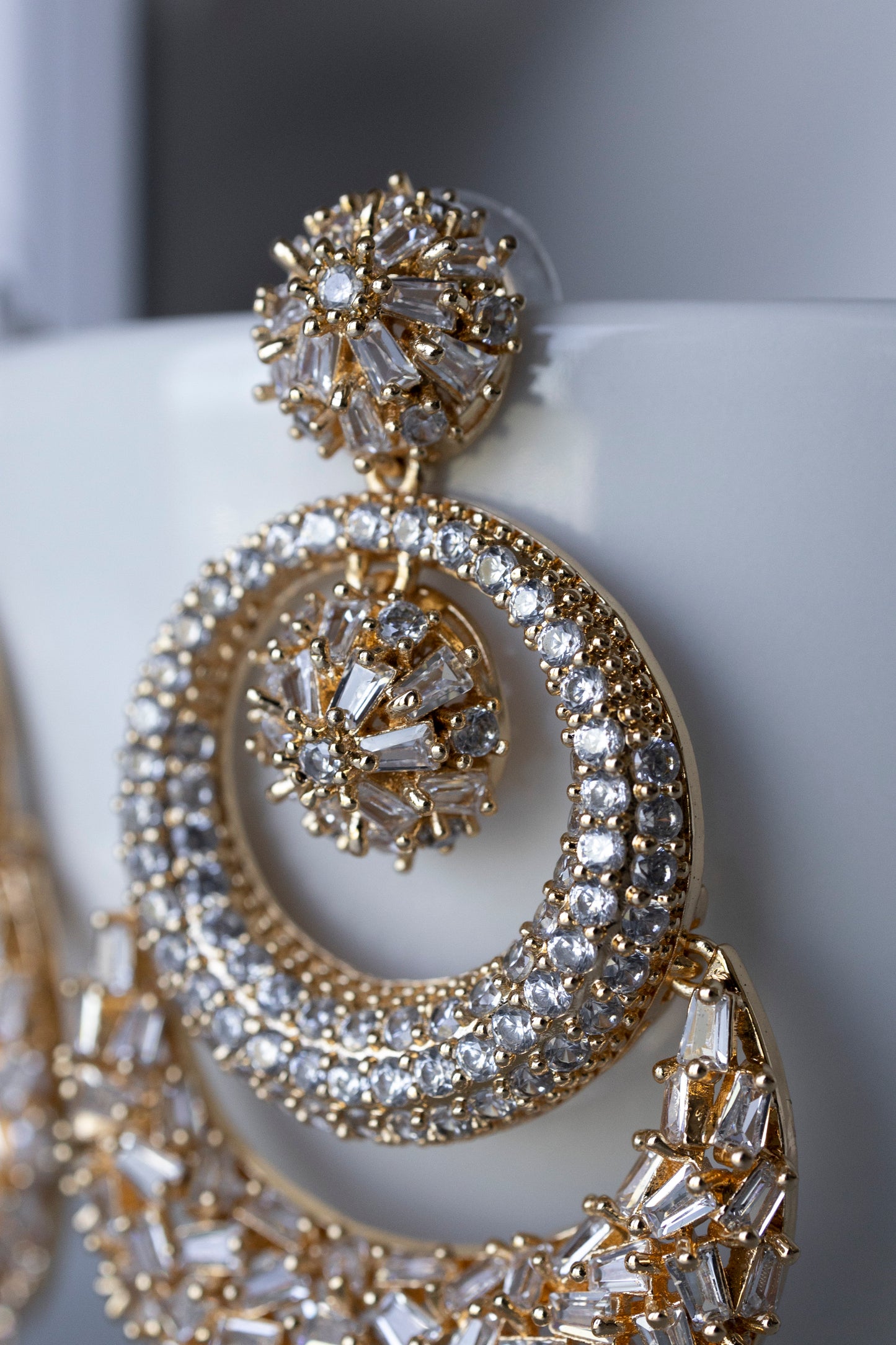 Gold Chandelier Earrings