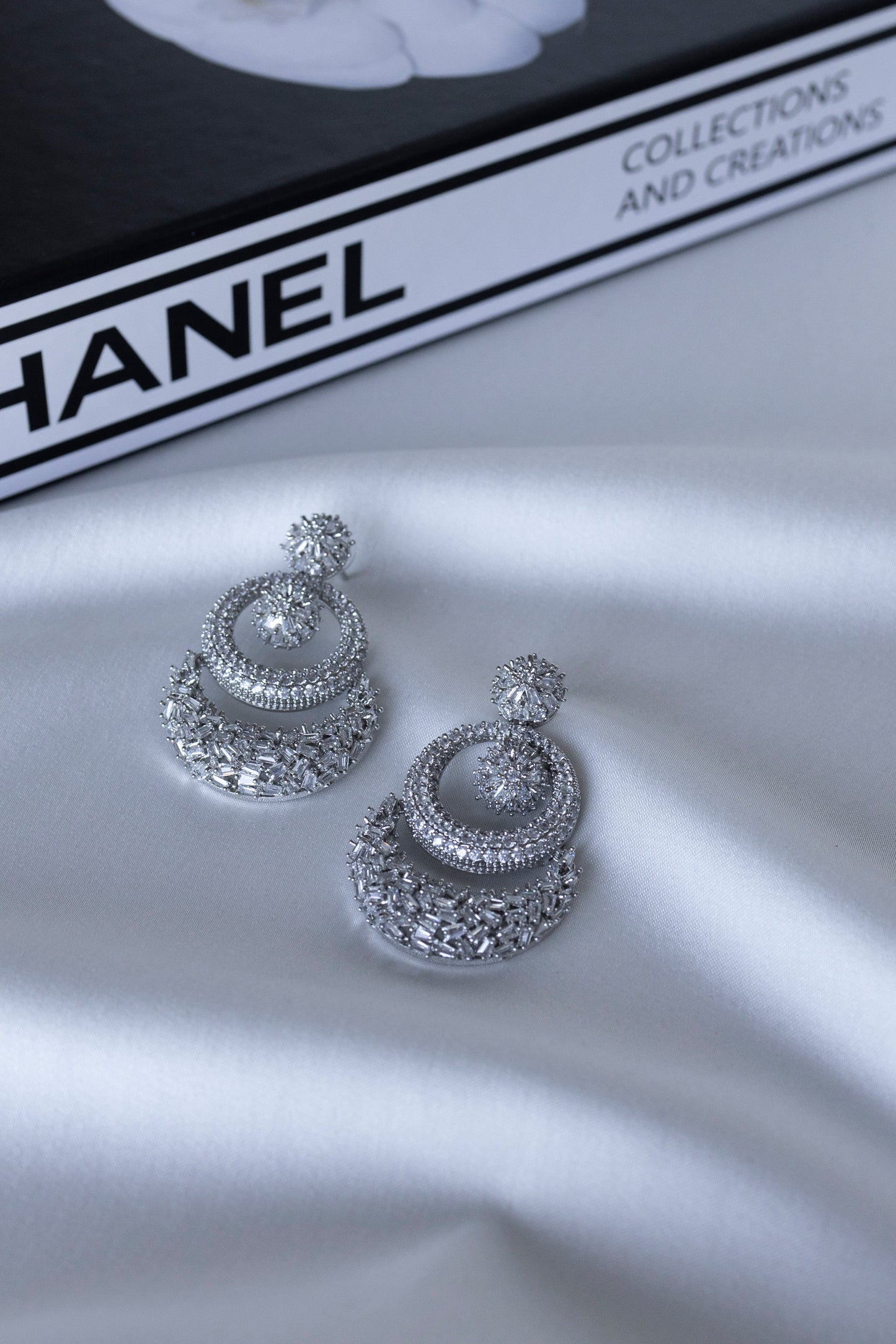 Silver Chandelier Earrings