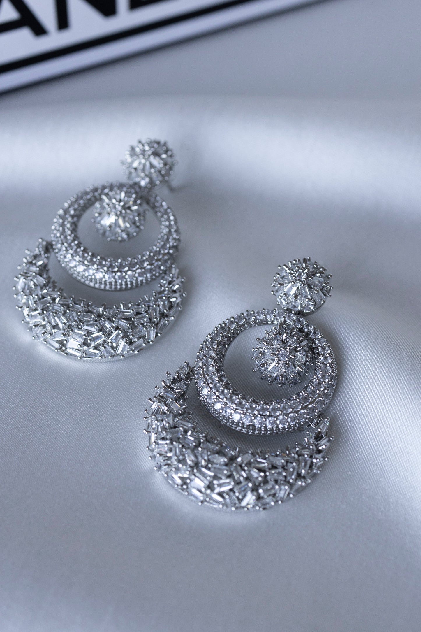 Silver Chandelier Earrings