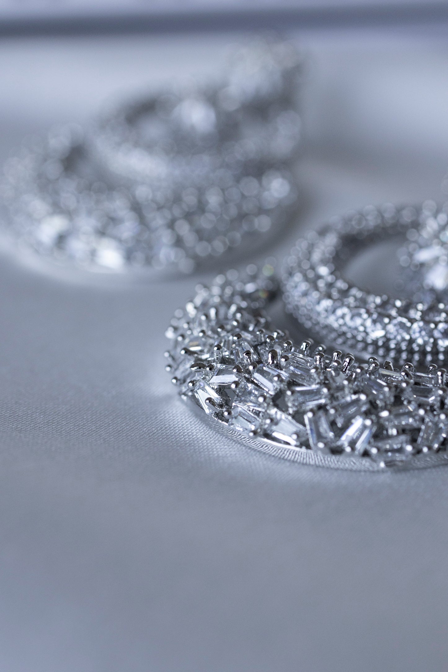 Silver Chandelier Earrings
