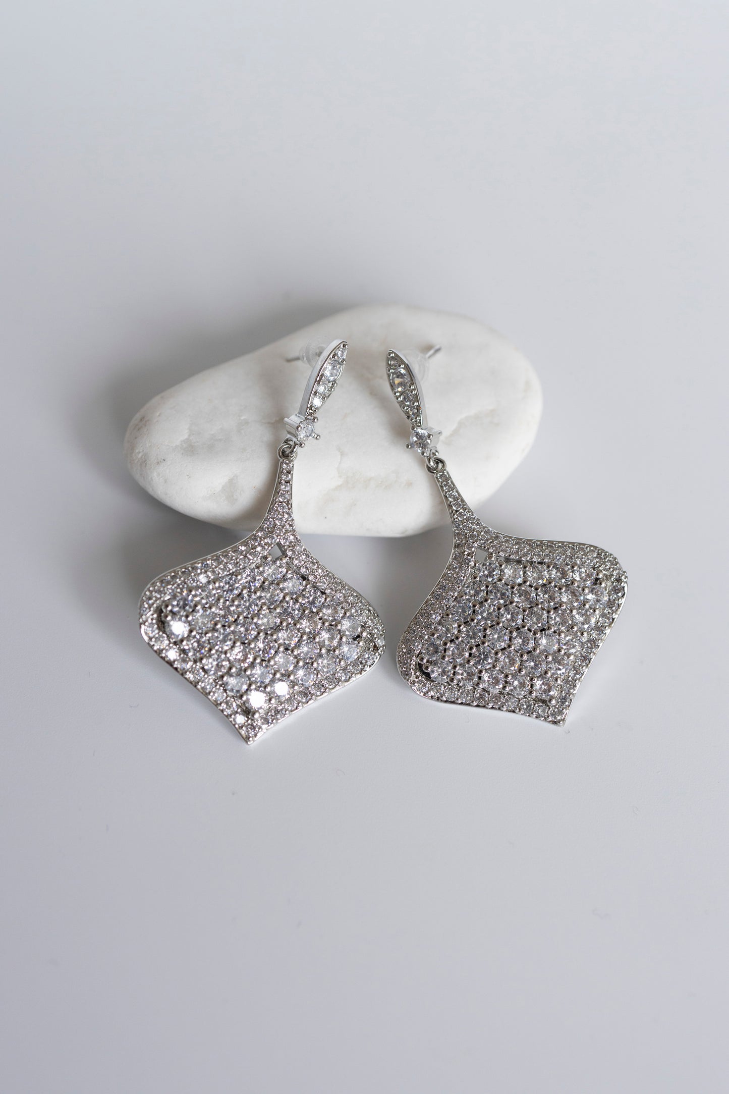 Silver Statement Earrings