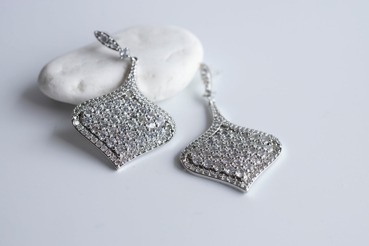 Silver Statement Earrings