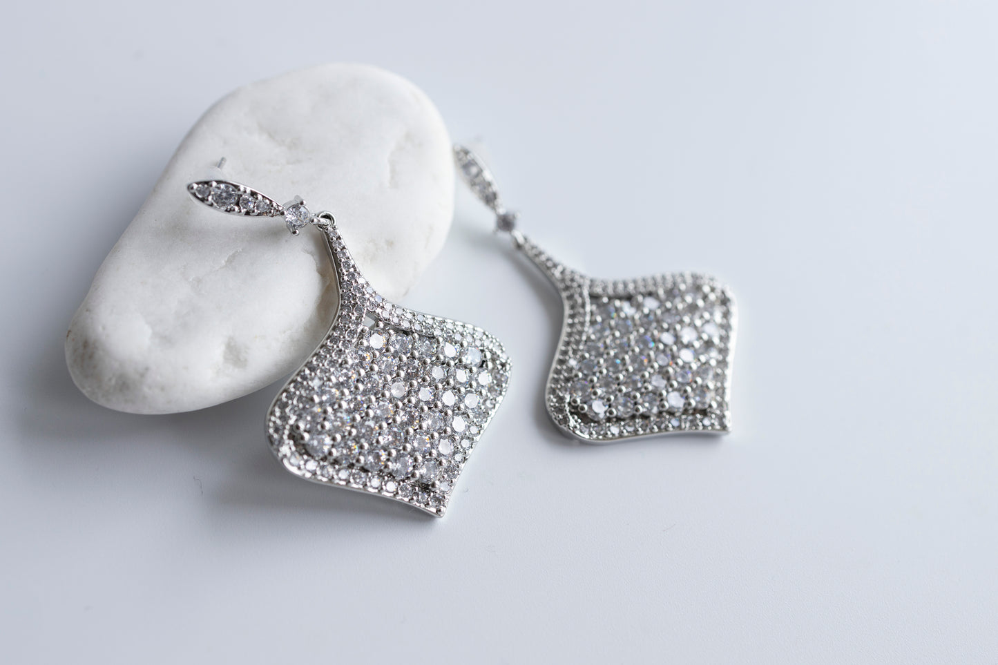 Silver Statement Earrings