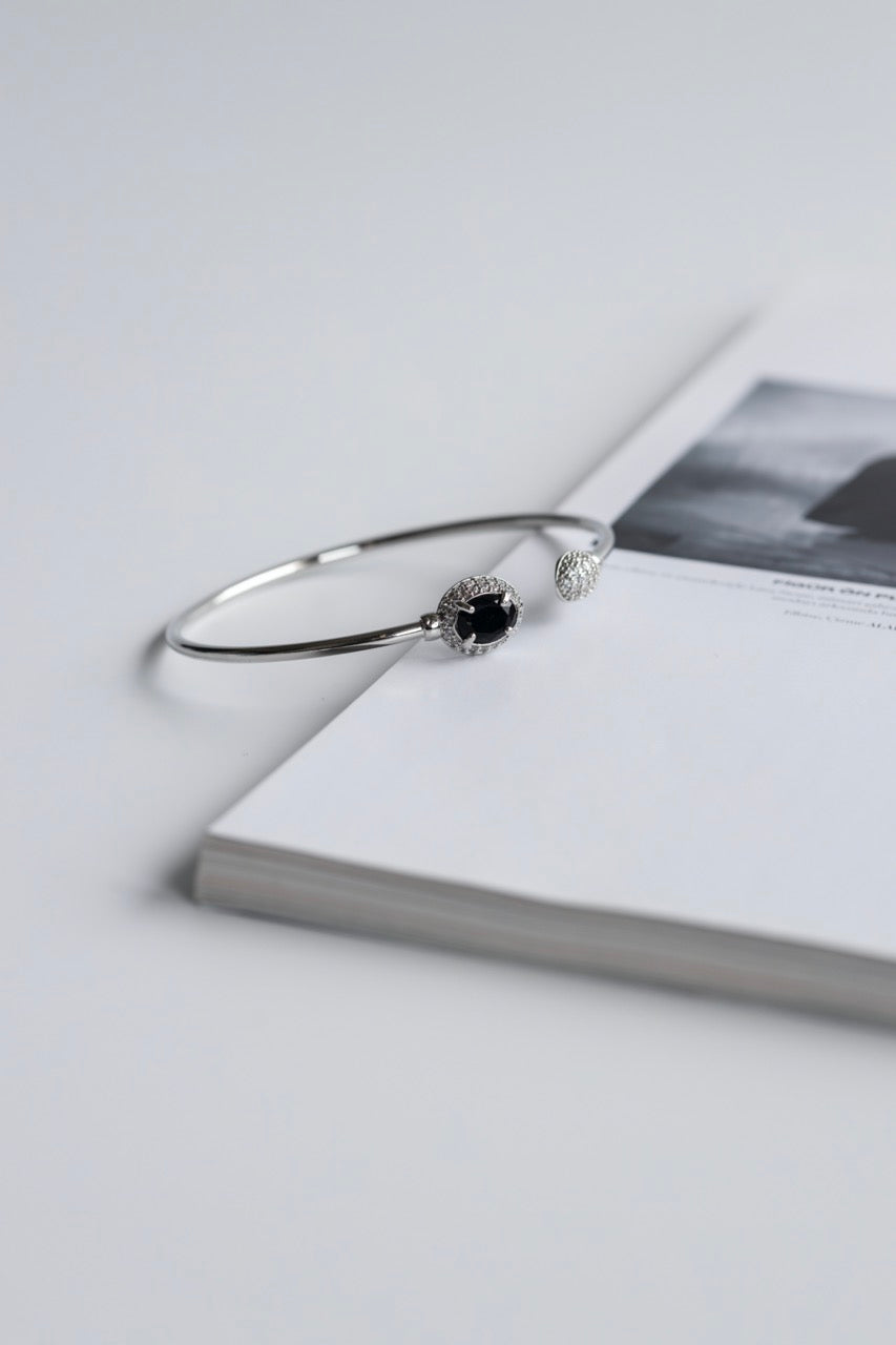 Tri- Tone Black Bracelet