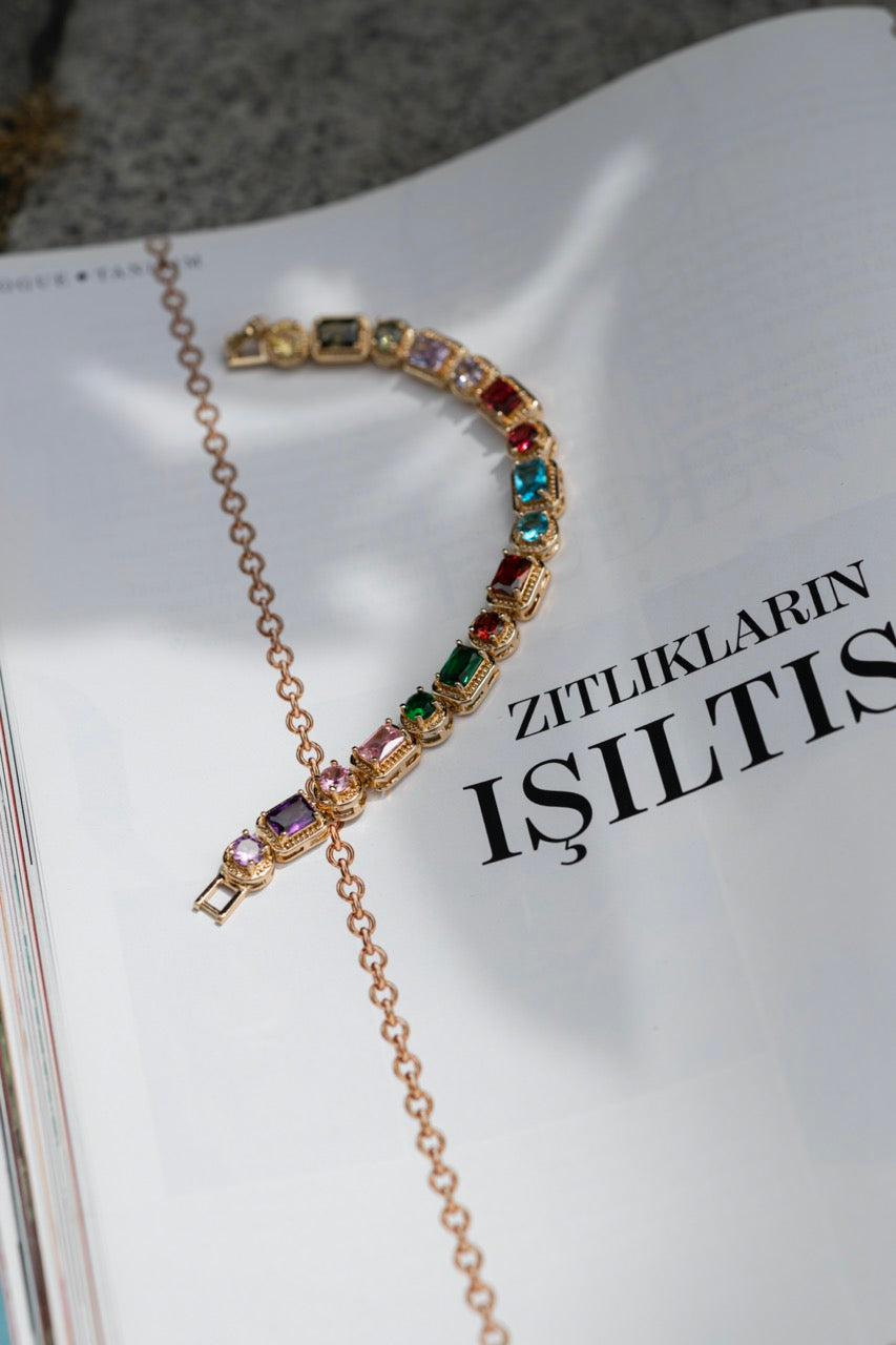 Colorful Shapes Bracelet
