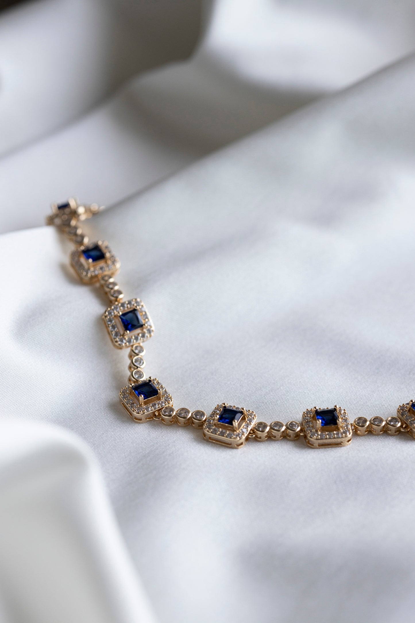 Blue Stone Bracelet