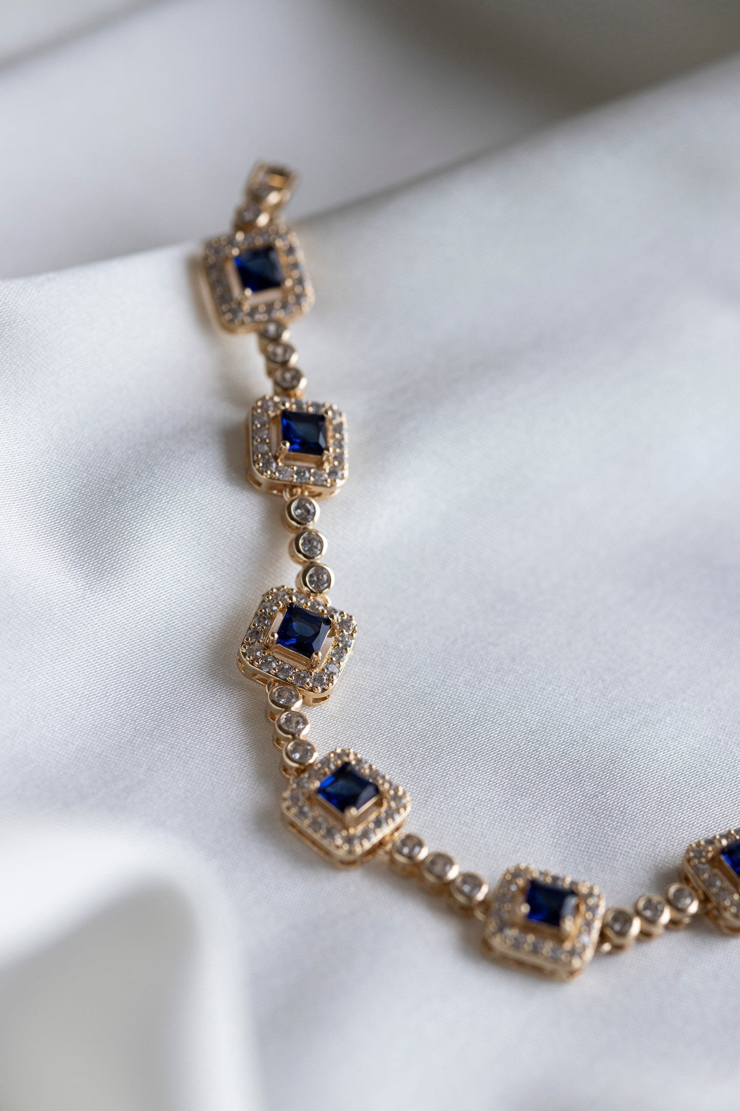 Blue Stone Bracelet