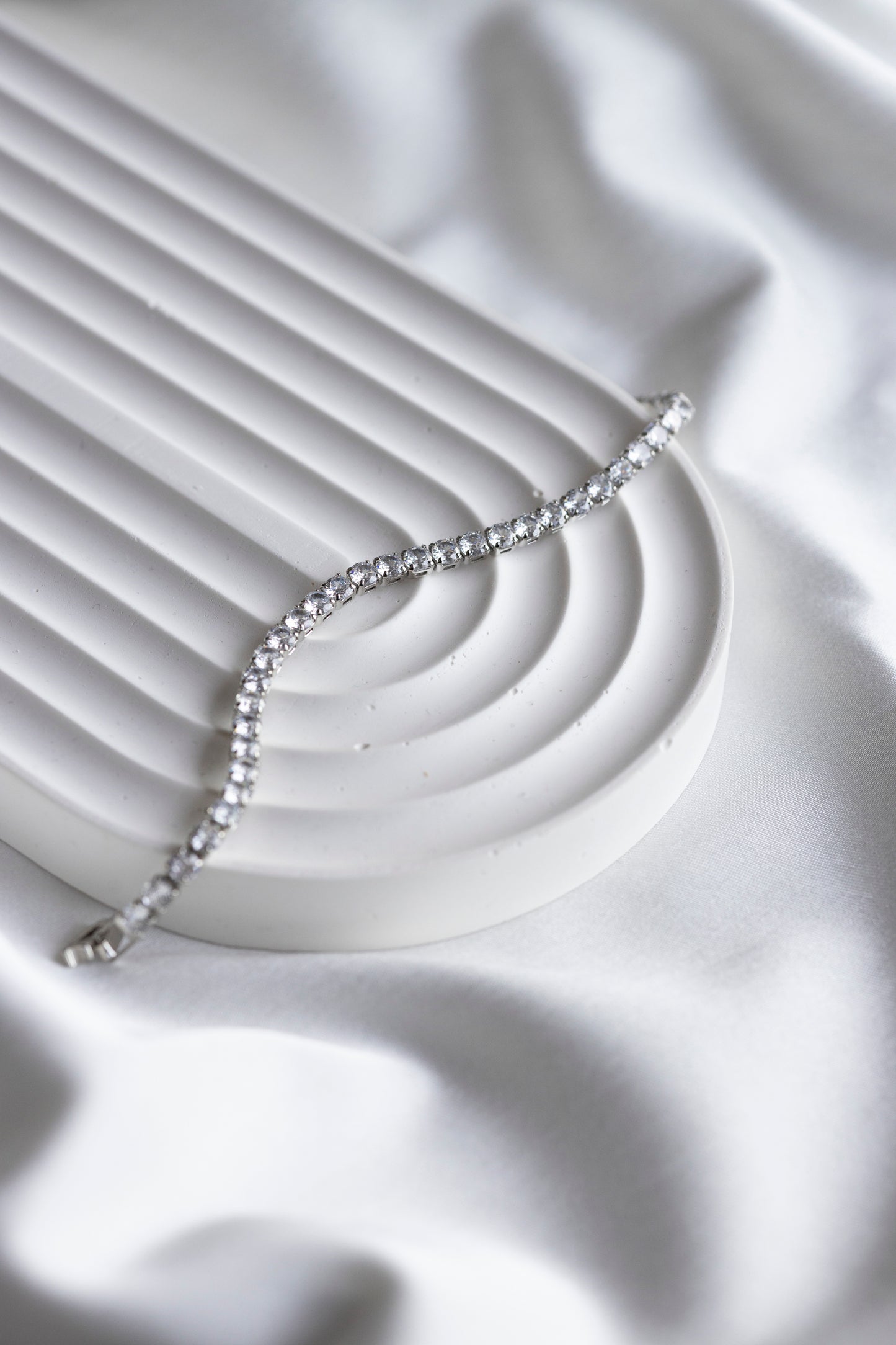 Diamond Silver Bracelet