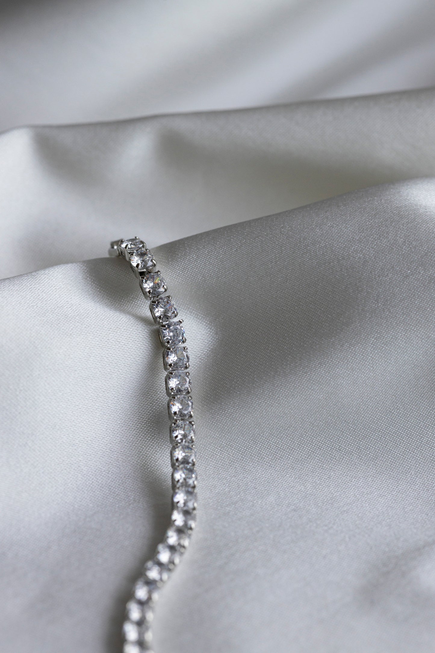 Diamond Silver Bracelet