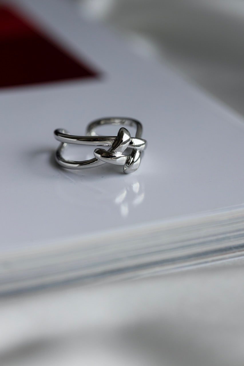 Silver Knot Ring