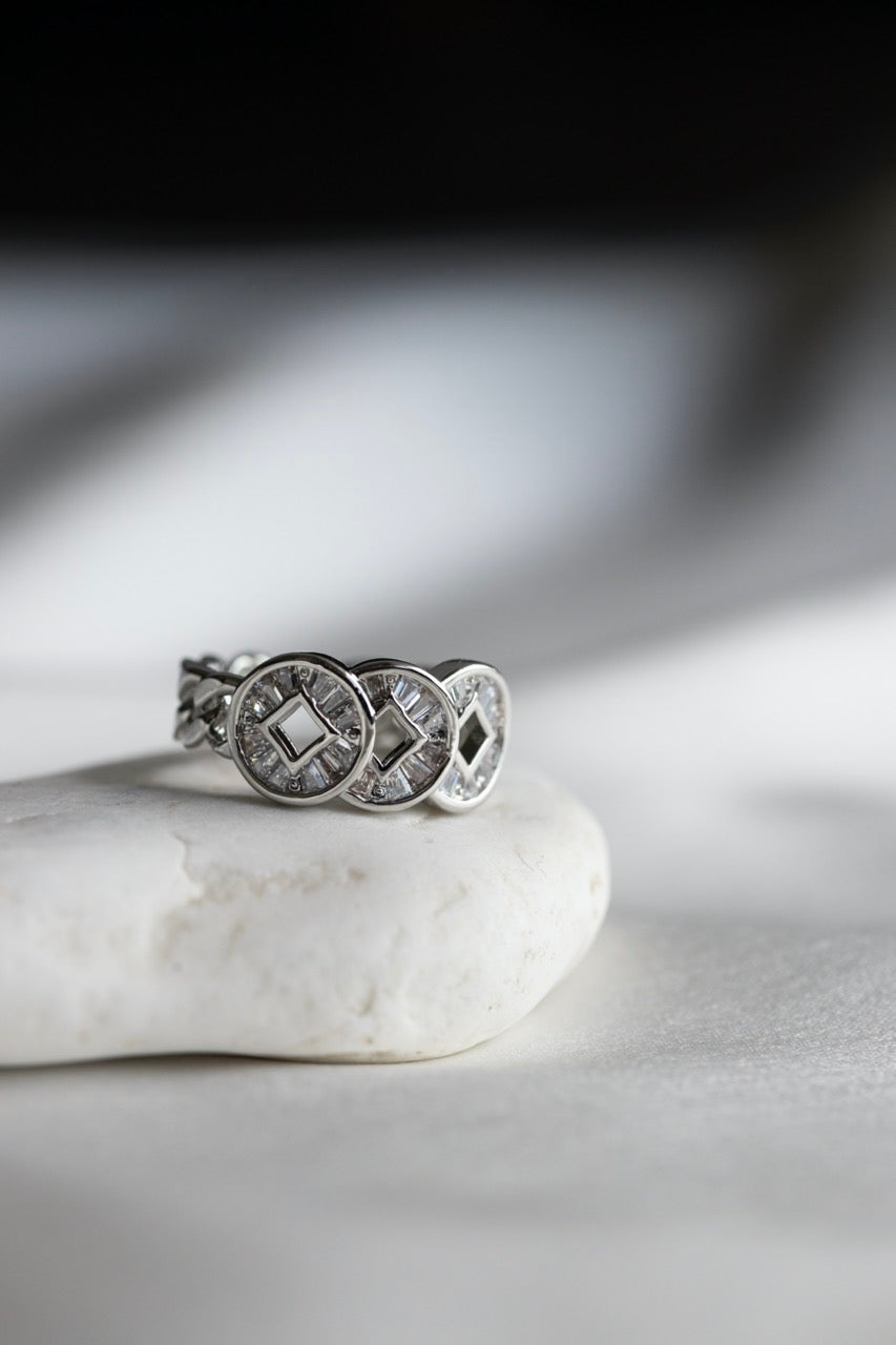 Silver Circle Ring