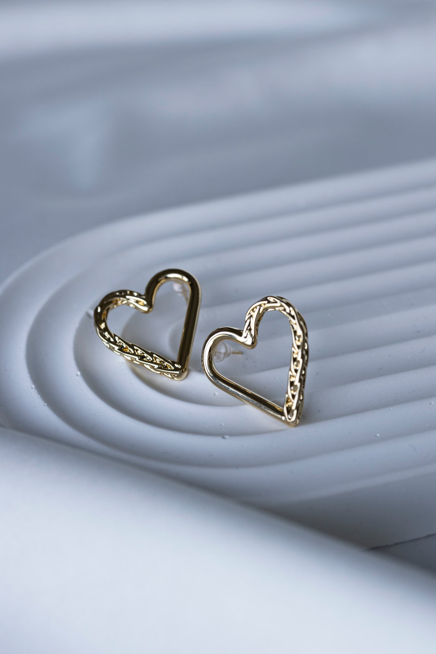 Gold Love Earrings