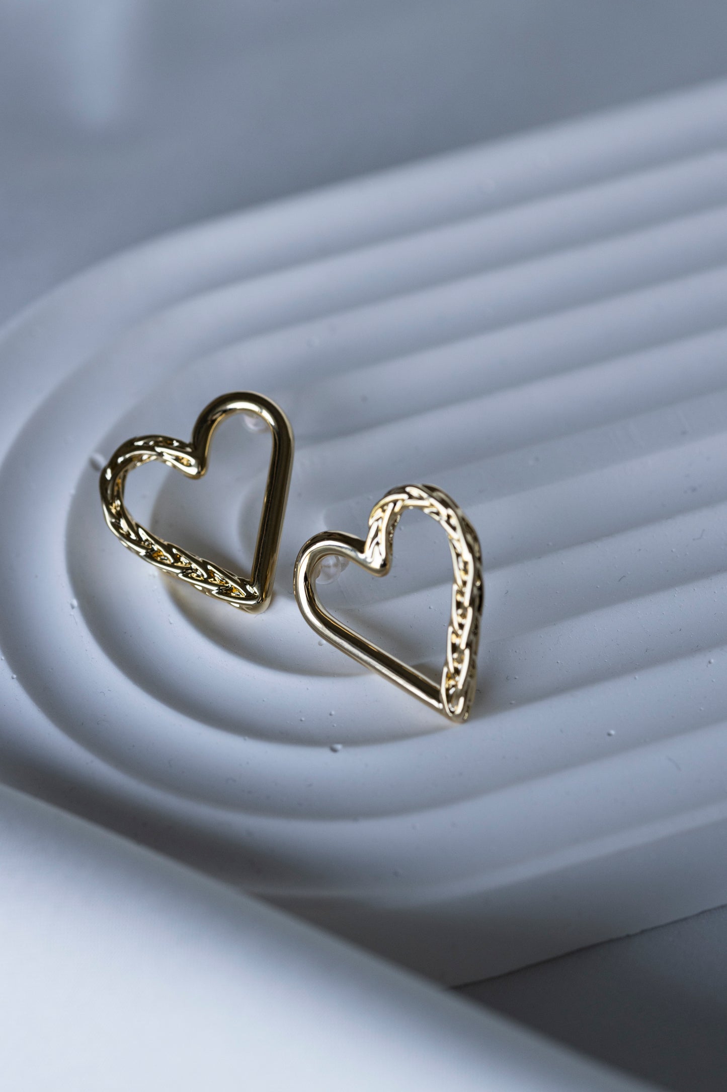 Gold Love Earrings