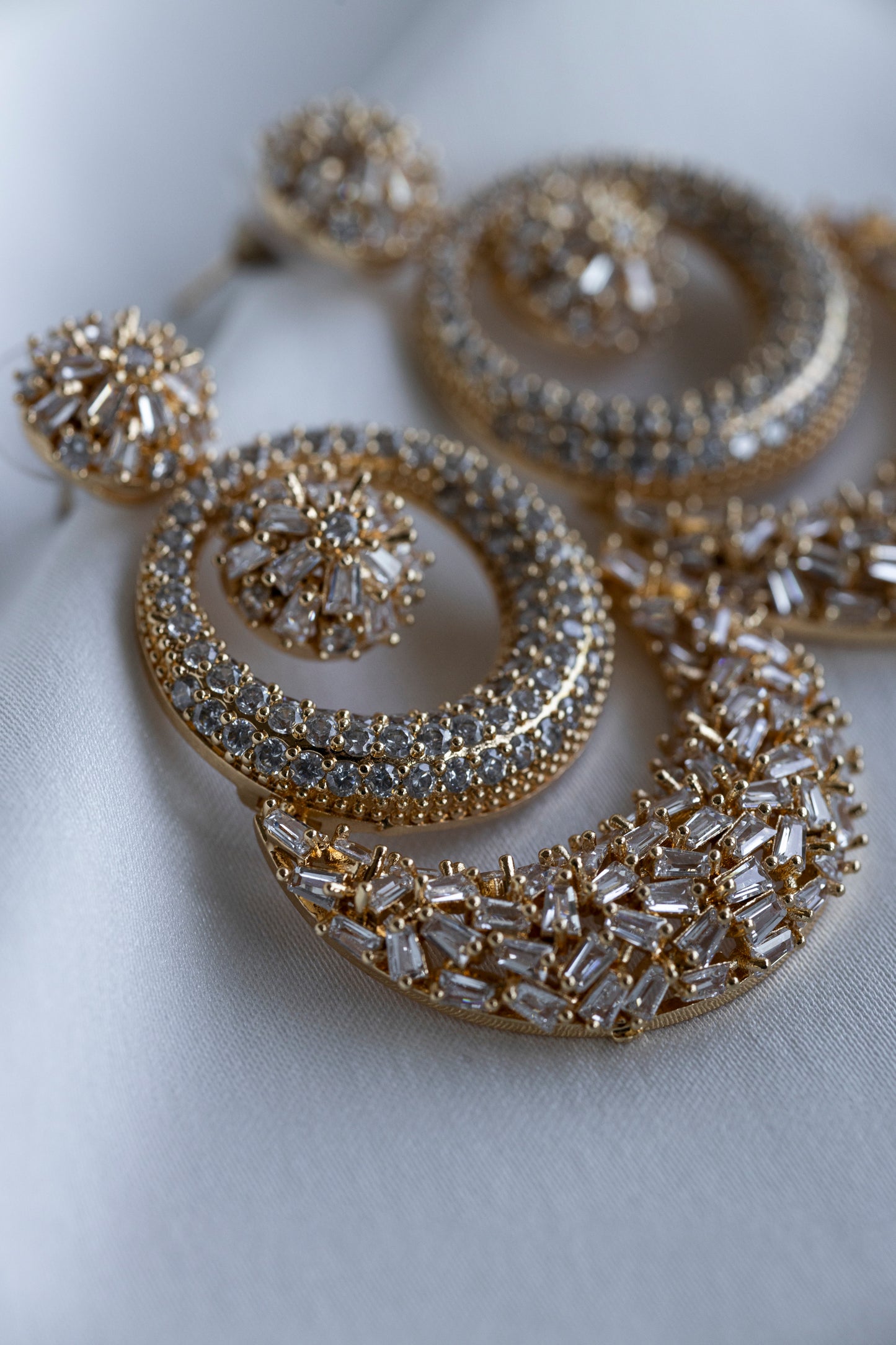Gold Chandelier Earrings