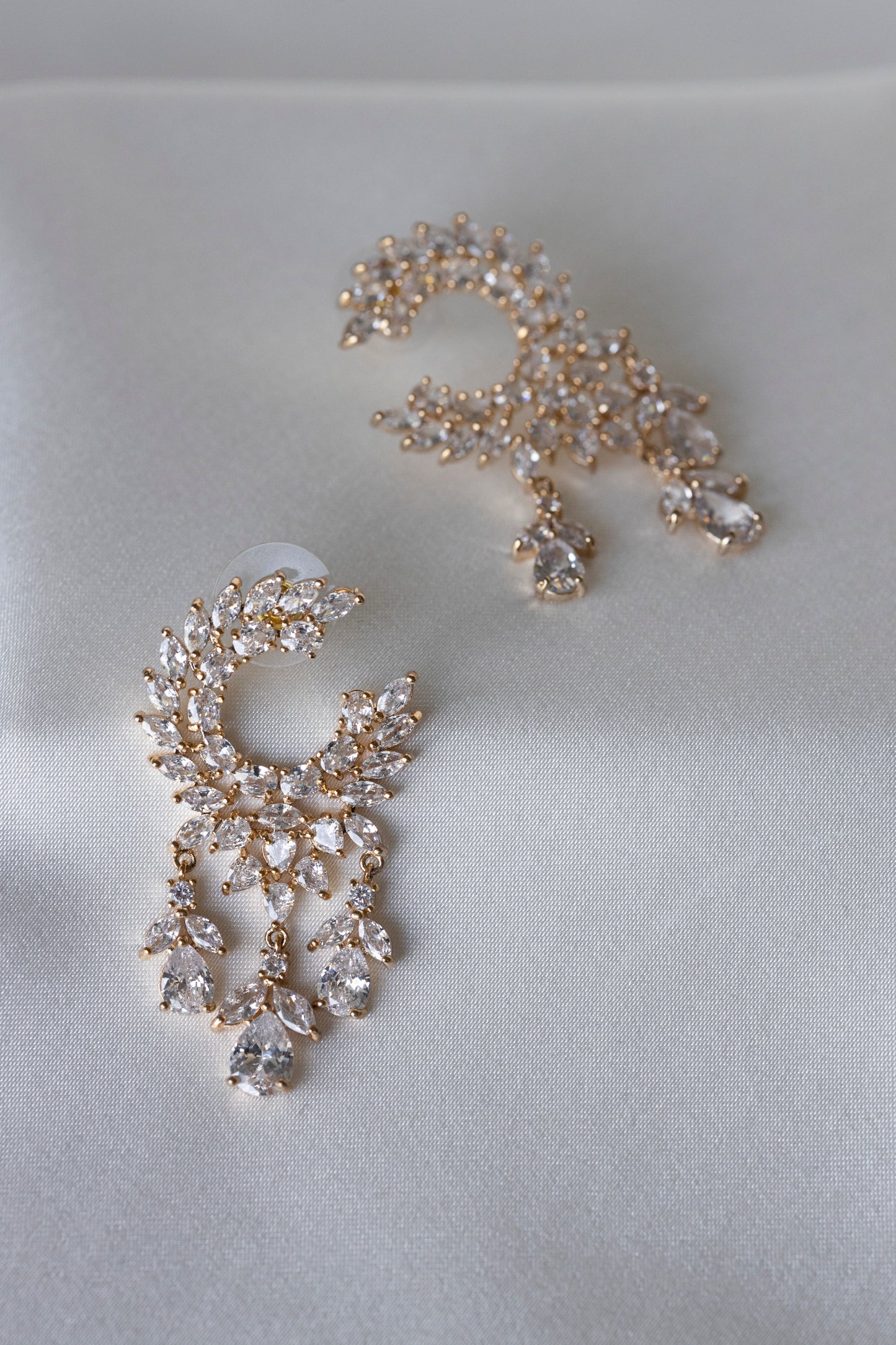 C-Gold Chandelier Earrings