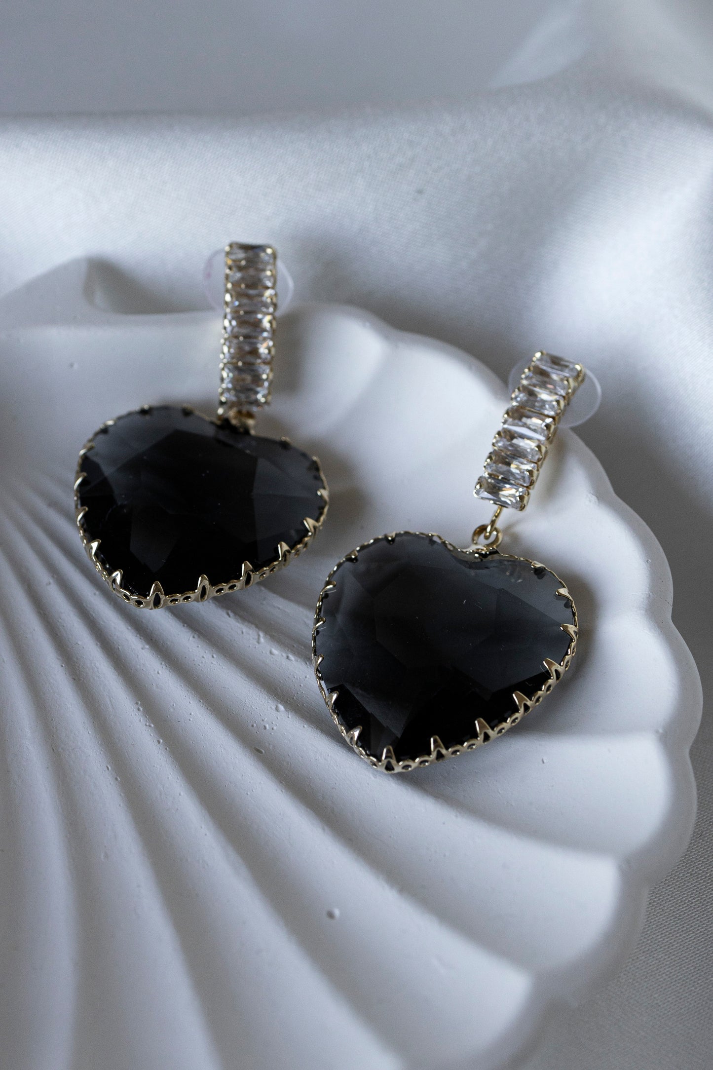 Black Love Earrings