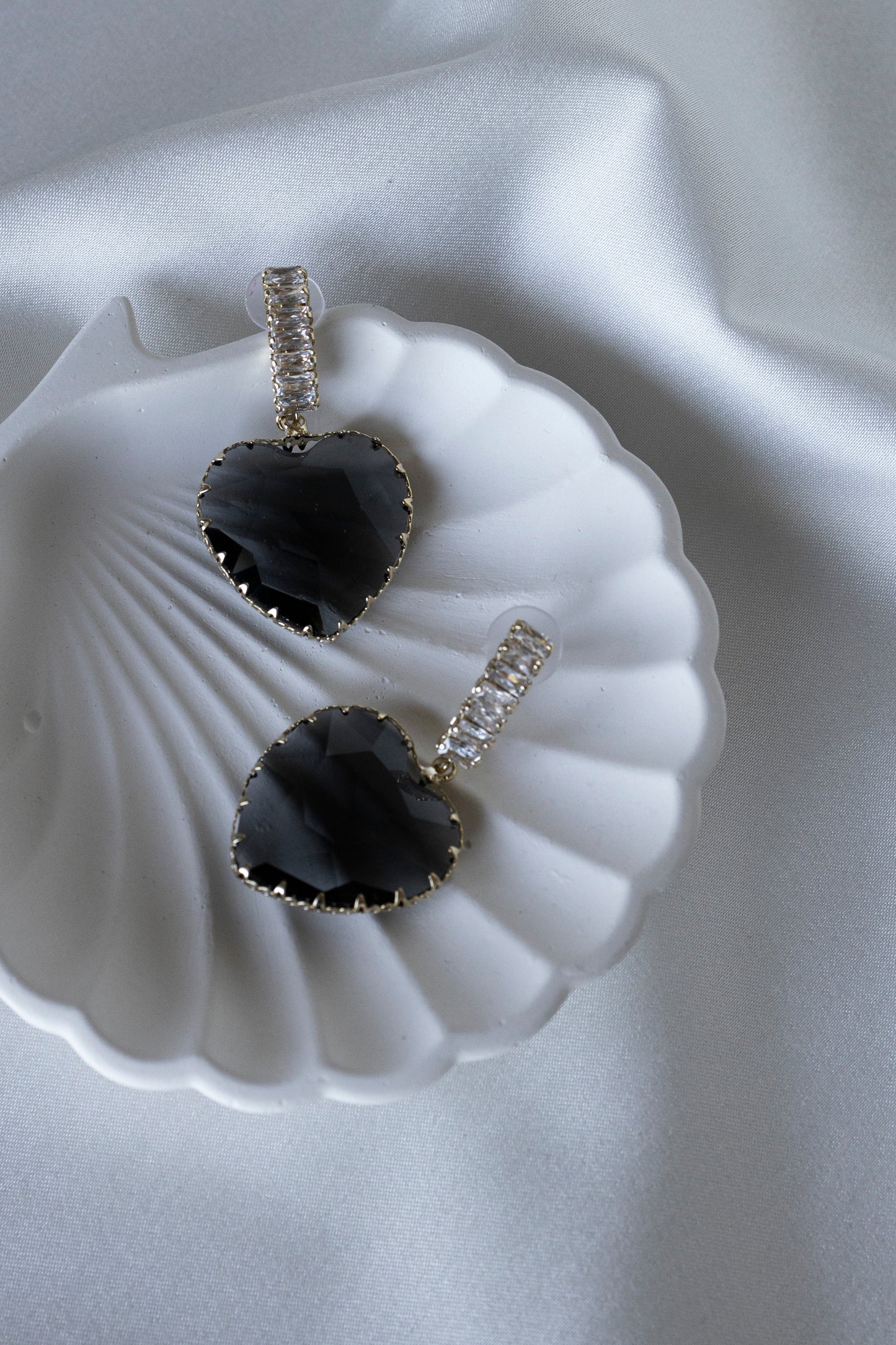 Black Love Earrings