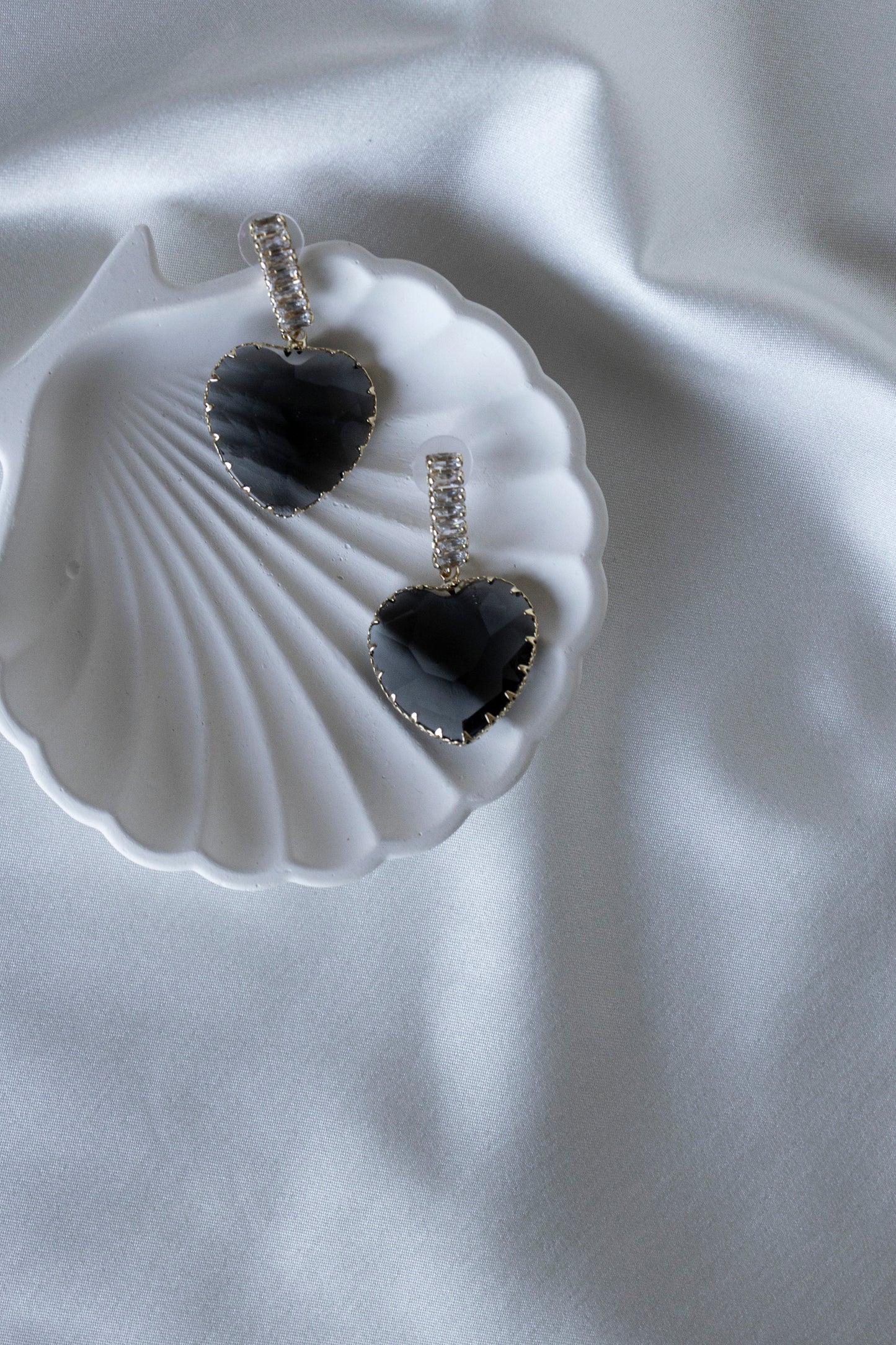 Black Love Earrings