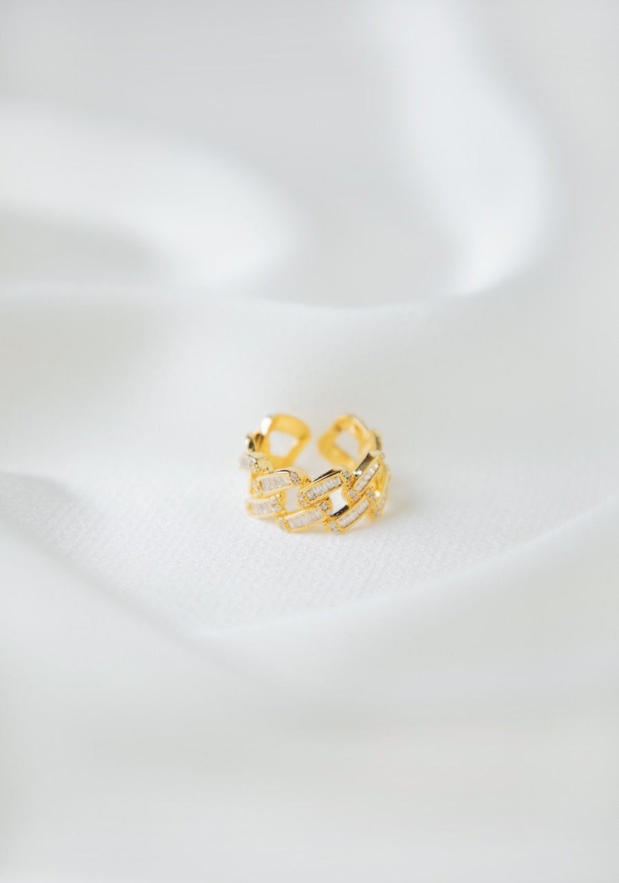 Gold Cuban Ring