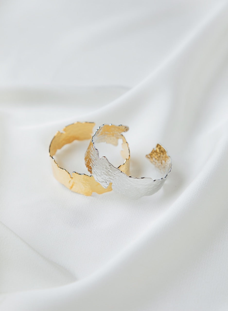 Silver Geometric Bracelet
