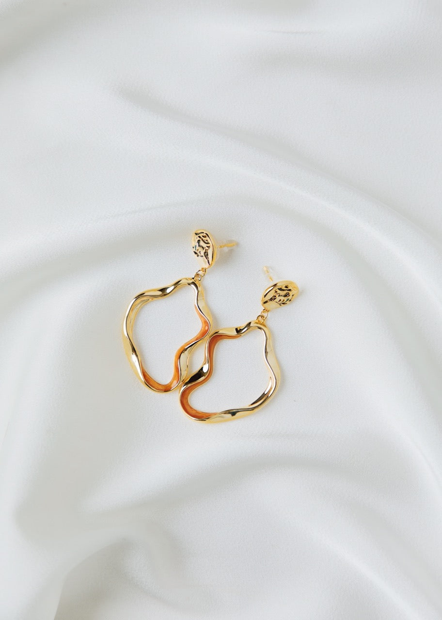 Gold Geometric Earrings