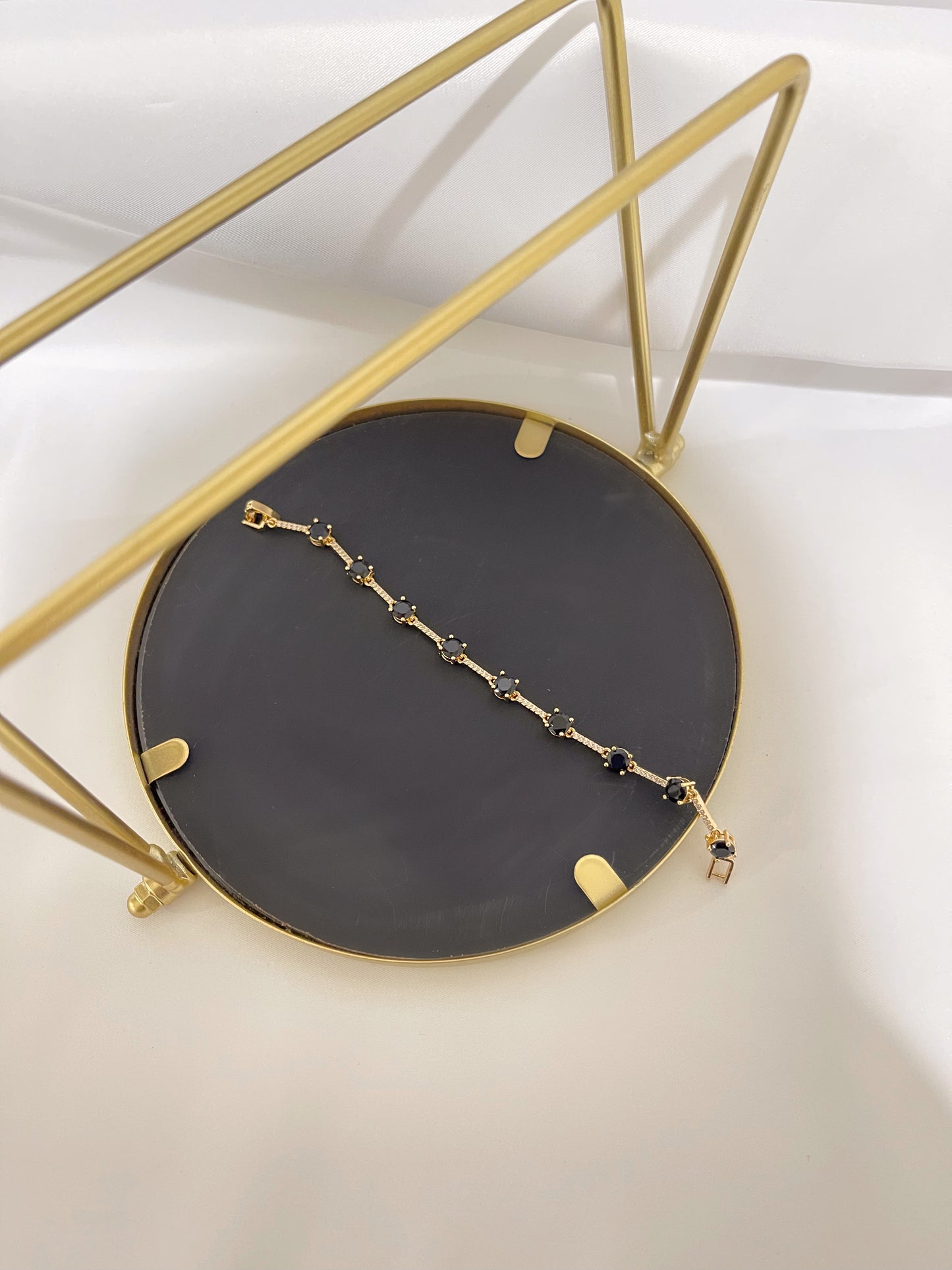 Black Square Bracelet