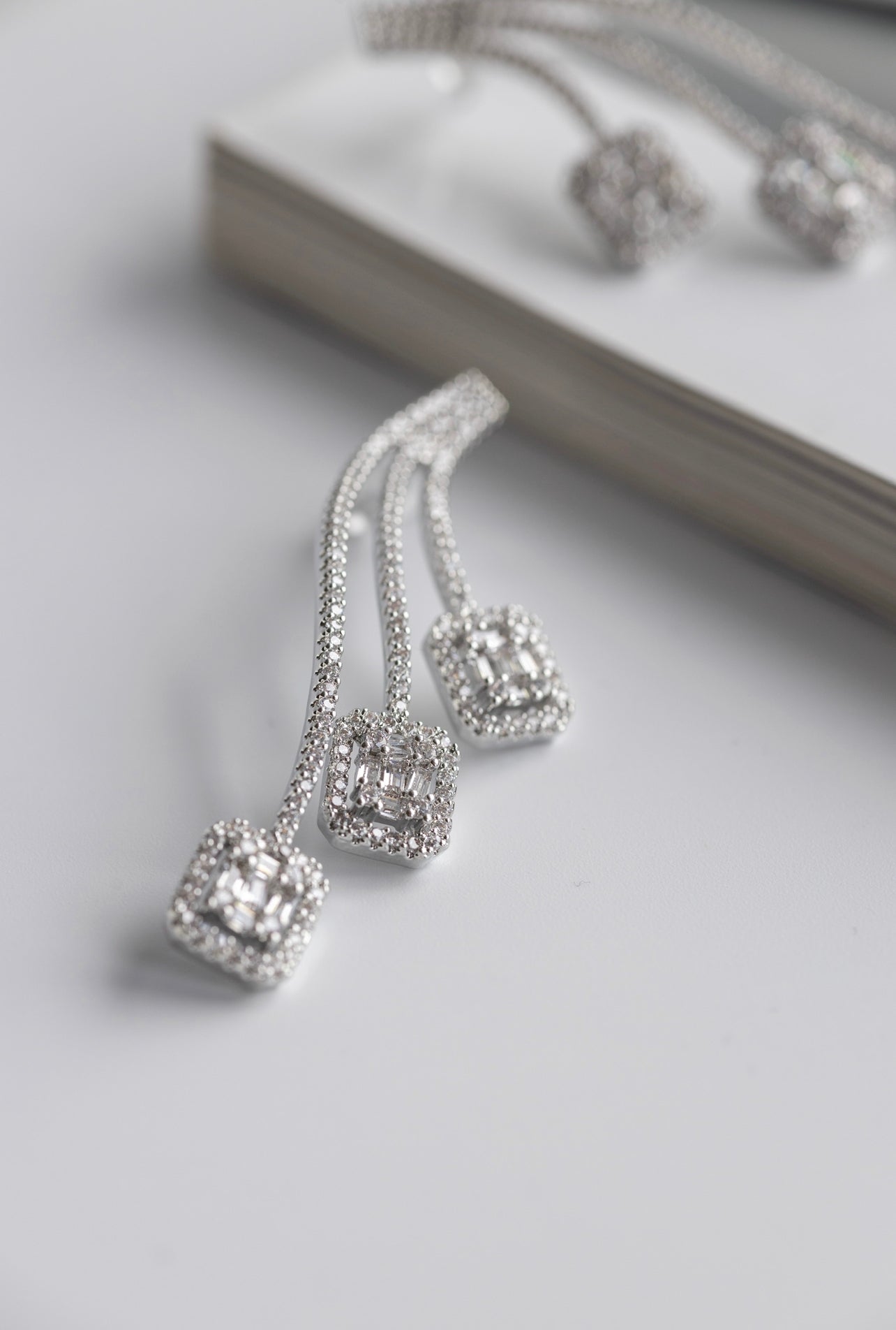 Silver Trio Earrings