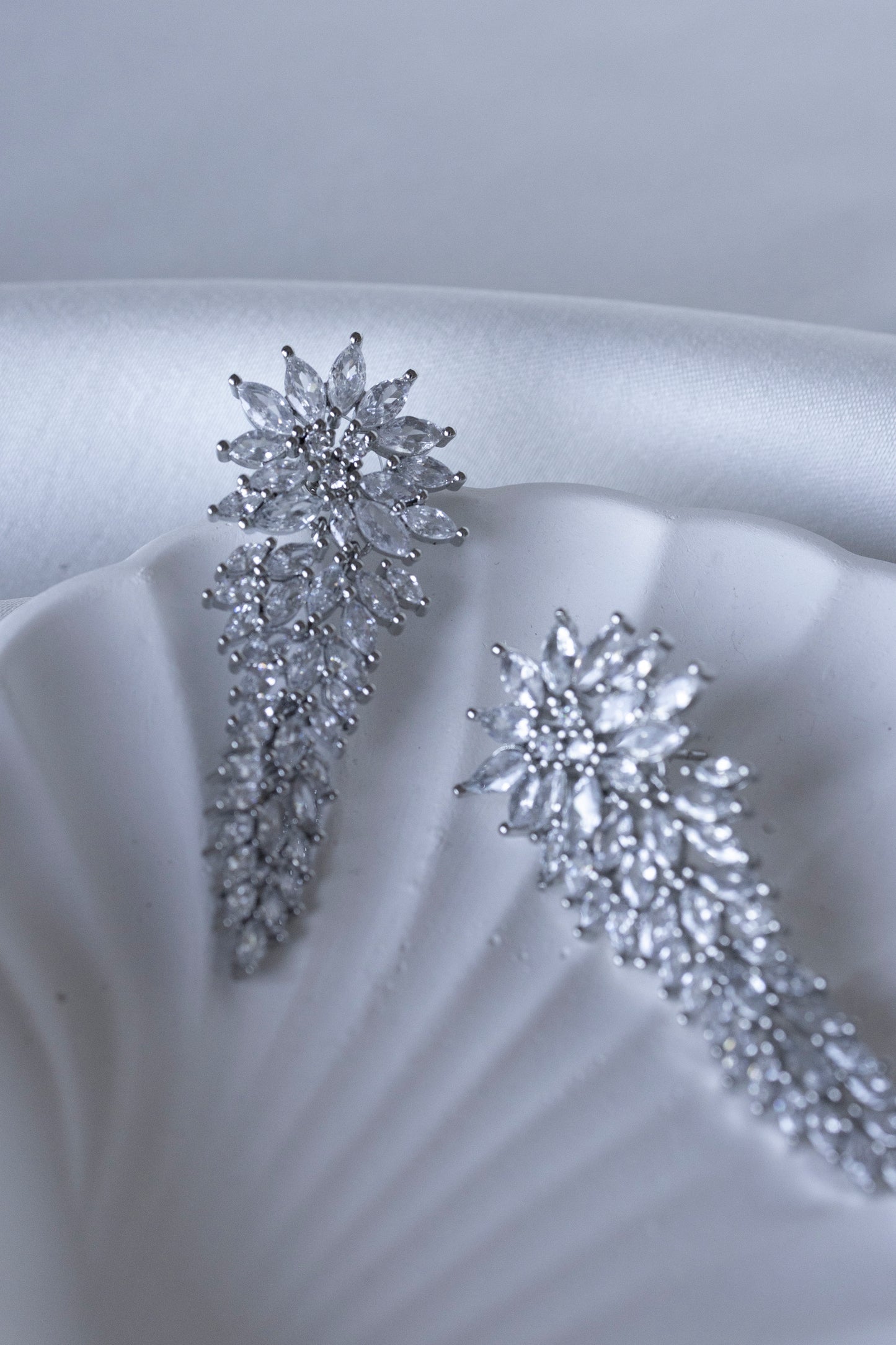 Silver Pine Earrings