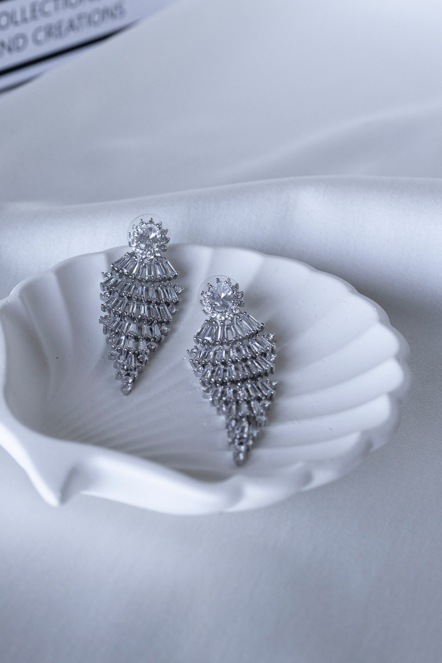 Silver Ornament Earrings