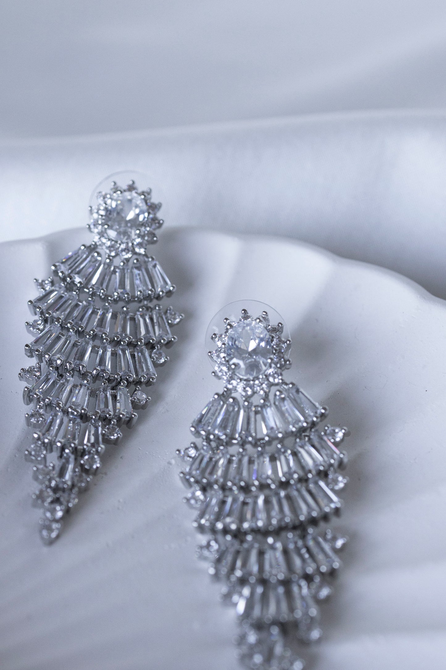 Silver Ornament Earrings