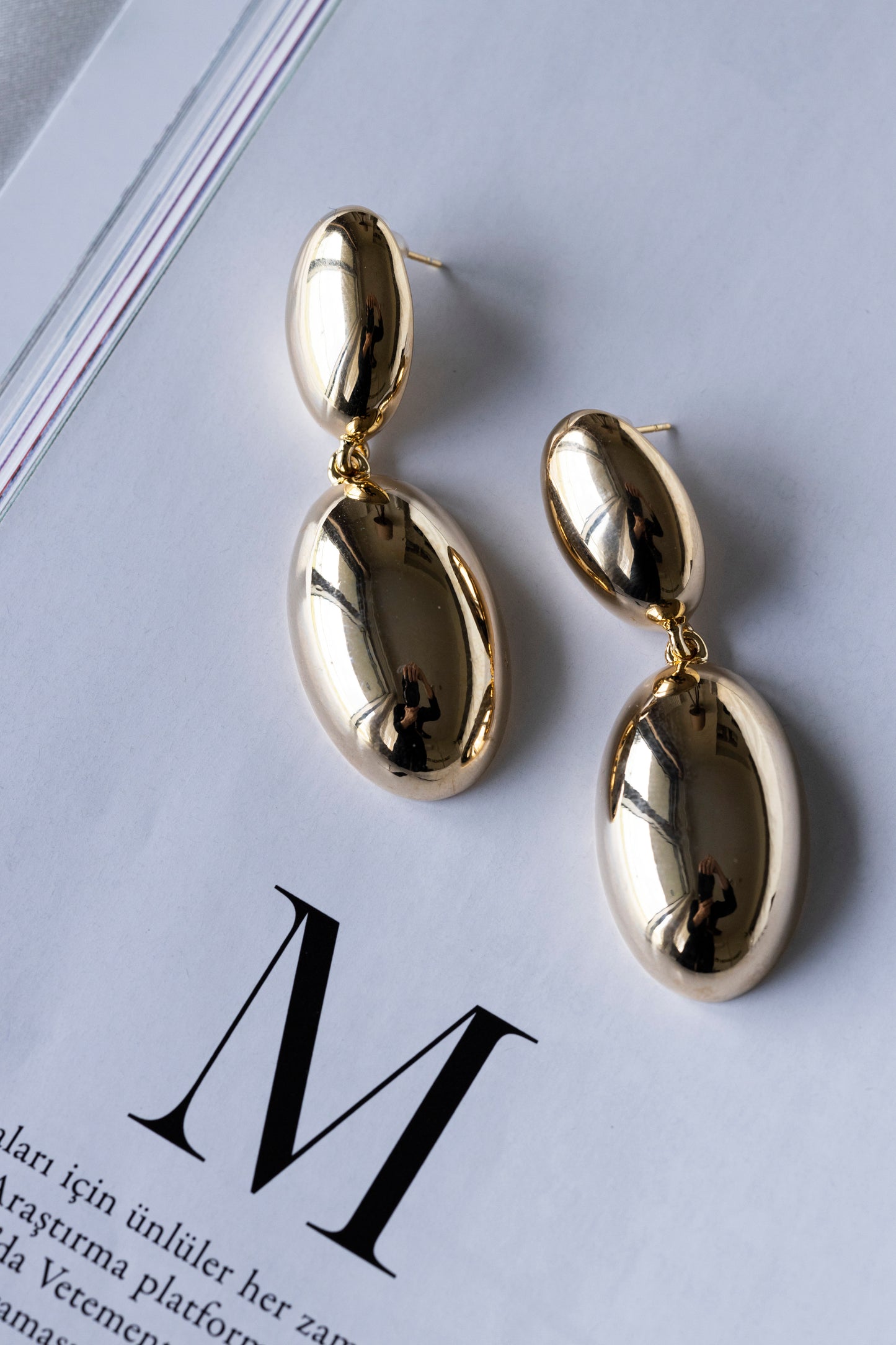 Gold Mirror Drop